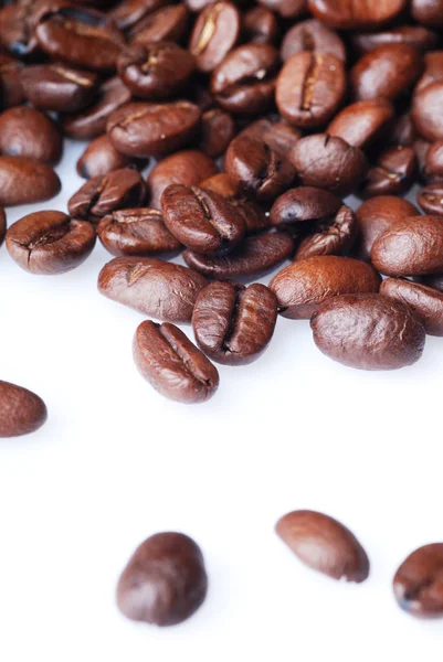 咖啡豆宏观纹理 — 图库照片