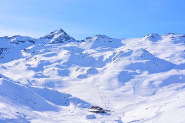 val Thorens sayısı resort, Fransa Kayak.