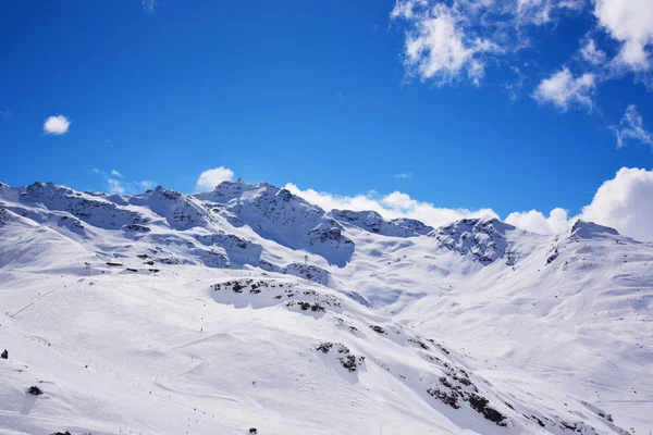 Alpes Nevados Paisaje Montaña — Foto de Stock