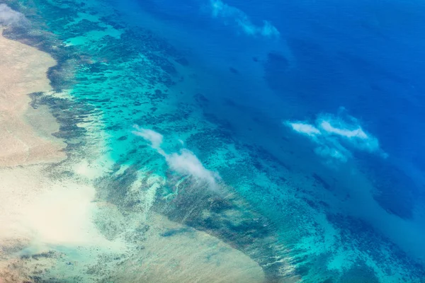 Hermosa Vista Del Archipiélago Quirimbas Mozambique Desde Arriba —  Fotos de Stock