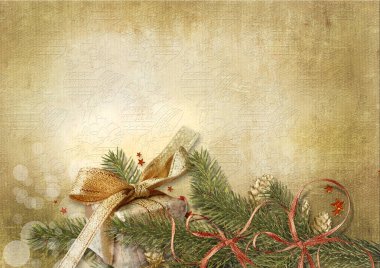 Noel arkaplanı hediyeli