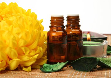 nesneleri Aromaterapi ve masaj için