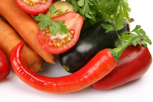 Zralé Zeleniny Pro Dietní Výživa — Stock fotografie