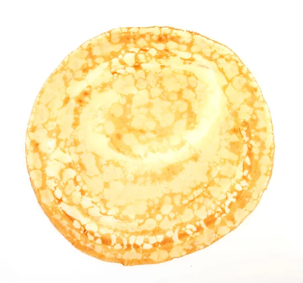 油炸煎饼的金黄表面 — 图库照片