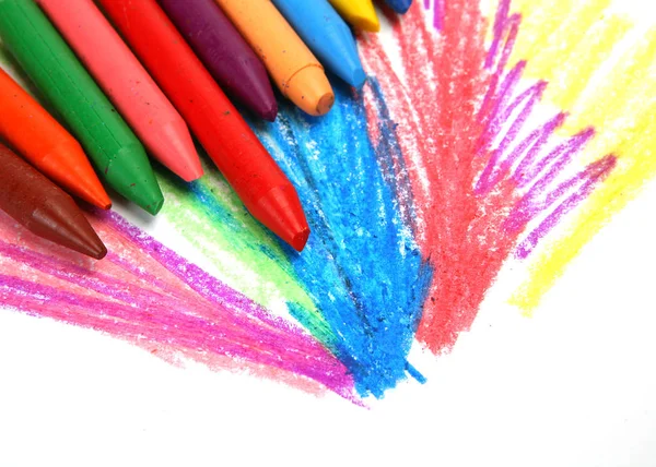 Lápices Colores Para Dibujar — Foto de Stock