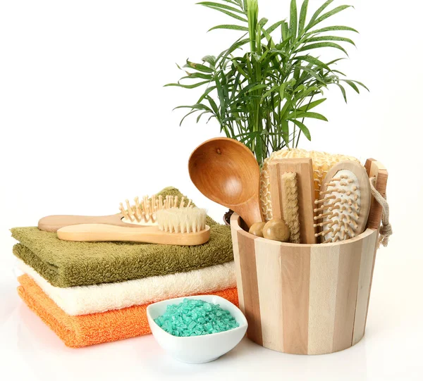 Items for body and hair care — Stock Photo, Image
