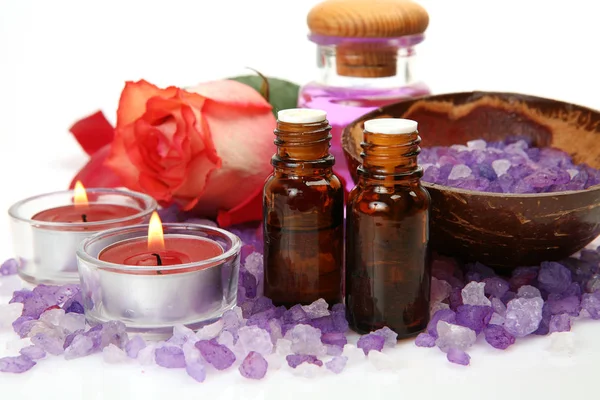 Aromatherapy and body care items — Stock Photo, Image