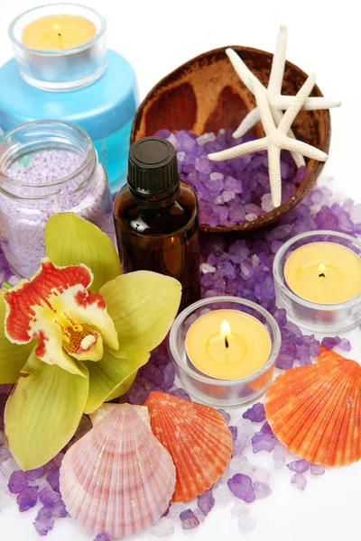 Aromaterapia i elementów opieki — Zdjęcie stockowe
