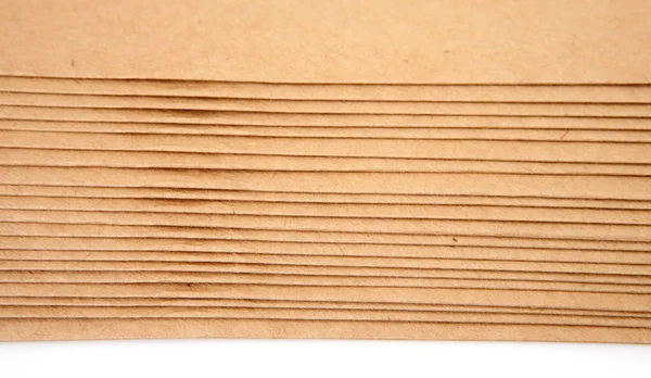 ベージュの紙封筒の山 — ストック写真