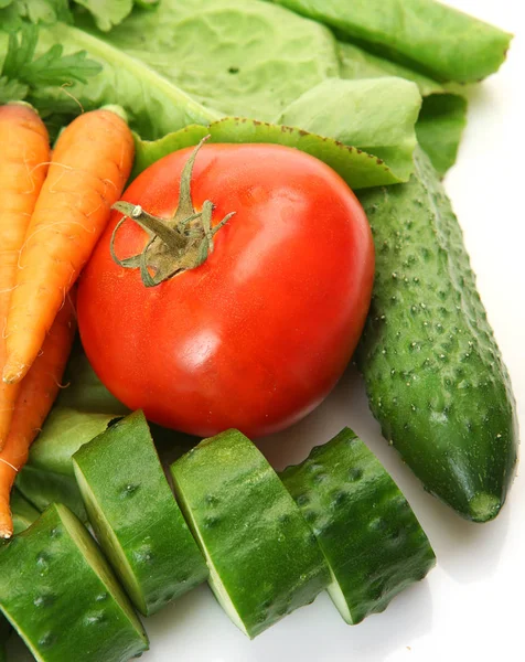 Verduras frescas para una alimentación saludable —  Fotos de Stock