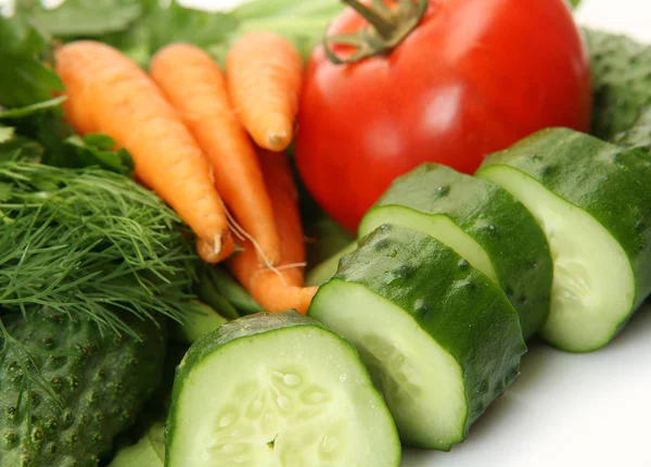 Verdure fresche per un'alimentazione sana — Foto Stock