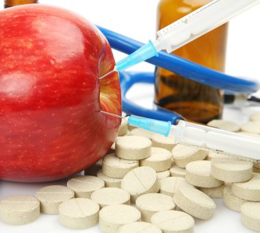 hastalık ve elma için tedavi önlenmesi için