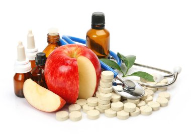 hastalık ve elma için tedavi önlenmesi için