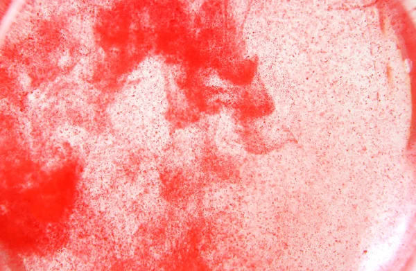 Textura Cor Vermelha Espalhando Água — Fotografia de Stock