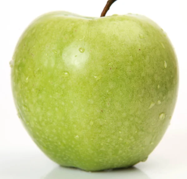 Πράσινο μήλο για υγιεινή διατροφή — Φωτογραφία Αρχείου