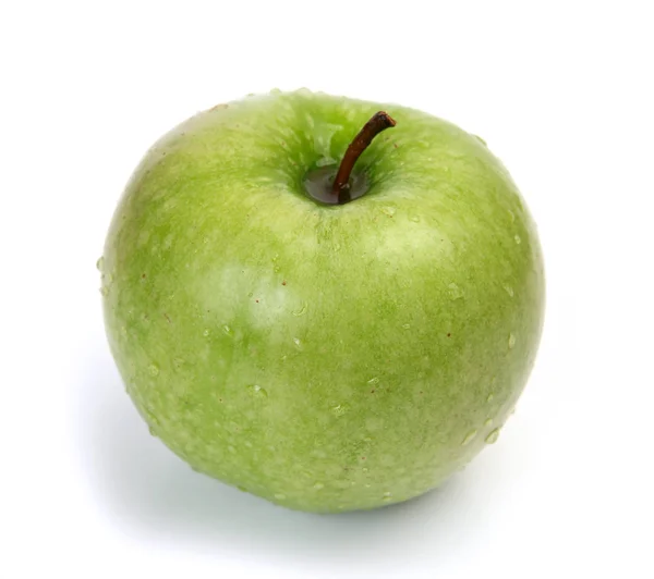 Groene appel voor gezond eten Stockfoto