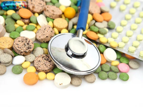 病気の予防と治療のための錠剤 — ストック写真