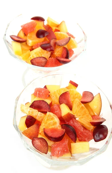 Ripe Fruit and Berry Salad — Stock Photo, Image