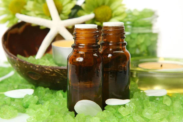 Olio per aromaterapia e massaggio — Foto Stock