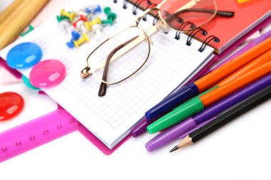 iş ve çalışma için ofis malzemeleri