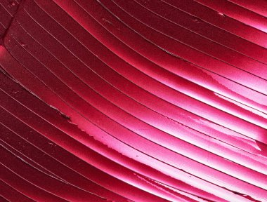 Mat ruj beyaz arka plan üzerinde izole kırmızı makyaj smear. Beyaz arka plan üzerinde izole kırmızı krem ruj doku