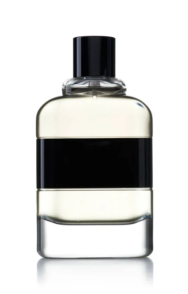 Botella Perfume Colonia Nueva Fragancia Para Hombres Frasco Perfume Aislado — Foto de Stock