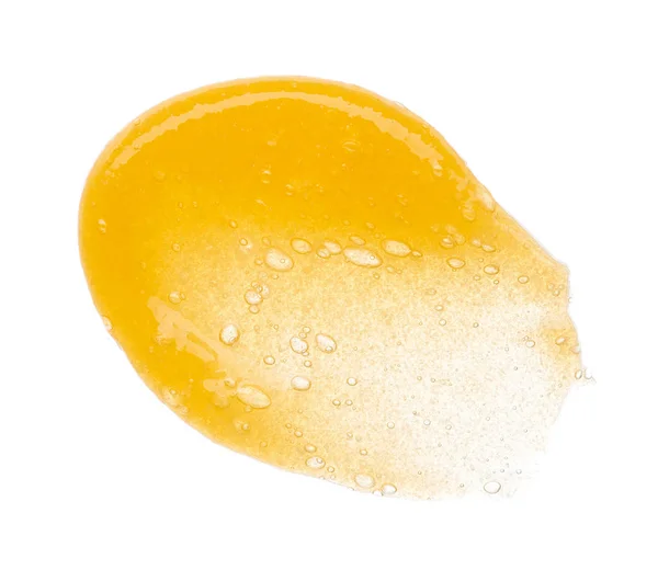 Mancha Exfoliante Azúcar Naranja Para Cuerpo Los Labios Están Aislados —  Fotos de Stock