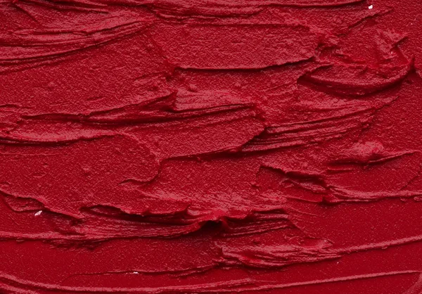 Texture Rouge Mat Fond Brillant Lèvres Rouge Lèvres Crémeux Texture — Photo