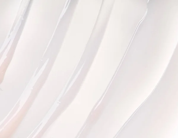 Ніжно Рожева Кремова Текстура Ізольована Білому Тлі Ясний Крем Обличчя — стокове фото