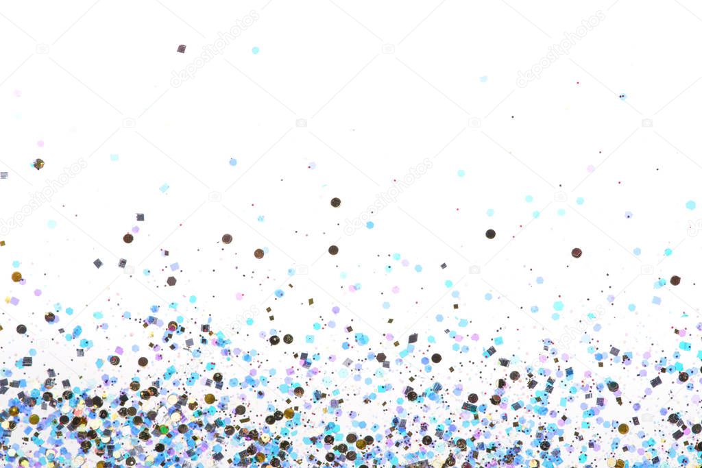 Bright and original background of multicolored dots