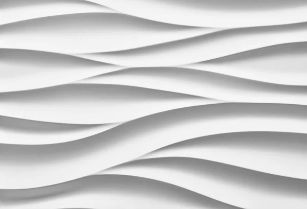 Cartel Hermoso Formato Con Fondo Abstracto Smooth Grey Waves Con — Foto de Stock