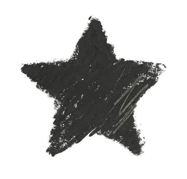 Черные Карандашные Штрихи Текстуре Белой Бумаги Прямо Над Кадром — стоковое фото