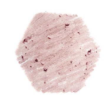 Beyaz karton üzerinde kozmetik kalem tarafından çizilmiş çizgiler