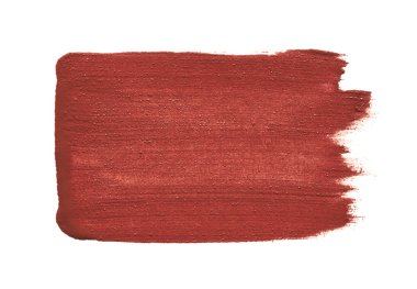 Beyaz arka plan üzerinde izole dudak parlatıcısı makyaj smear. Beyaz arka plan üzerinde izole ruj doku