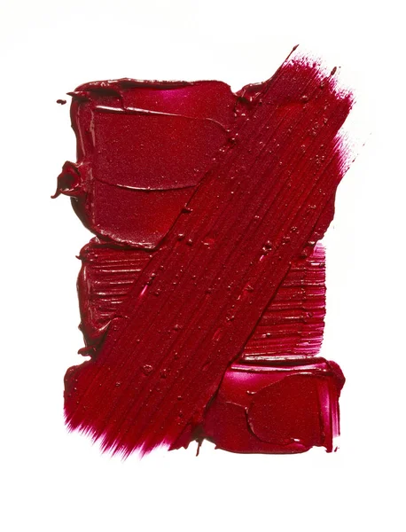 Παπανικολάου Και Την Υφή Του Κόκκινου Κραγιόν Ακρυλικά Χρώματα Που — Φωτογραφία Αρχείου