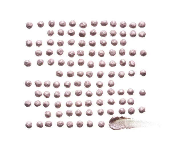 Face highlighter in the shape of round small pearls — Stock Photo, Image