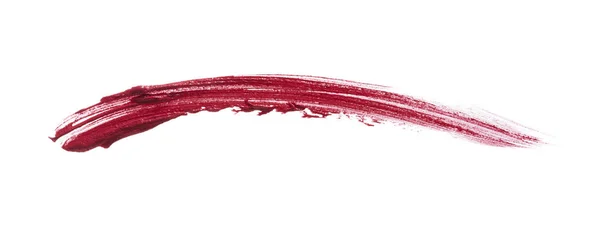 Textura de lápiz labial cremoso rojo —  Fotos de Stock