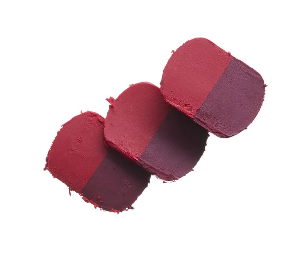 Roter cremiger Lippenstift — Stockfoto