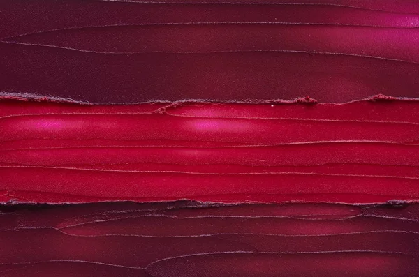 Rossetto rosso cremoso texture — Foto Stock