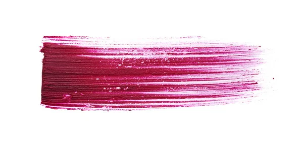 Red creamy lipstick texture — Stock Photo, Image