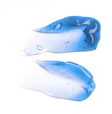 Açık mavi, sulu losyon yayma