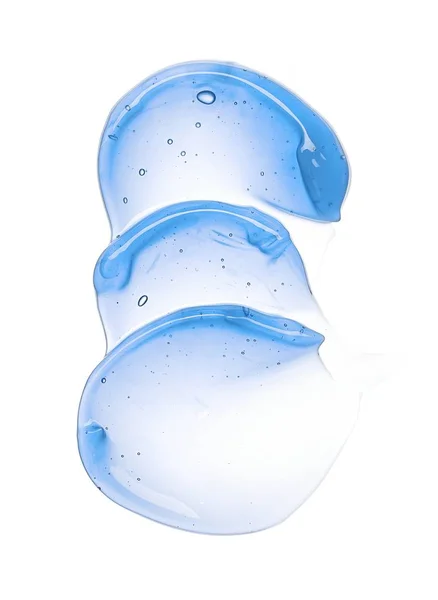 Açık mavi, sulu losyon yayma — Stok fotoğraf
