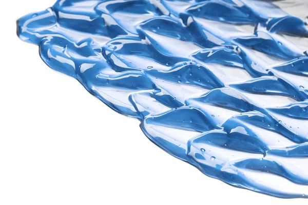 Світло-блакитні, водяні мазки для лосьйону — стокове фото