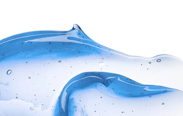 Светло-голубой, водянистый лосьон — стоковое фото
