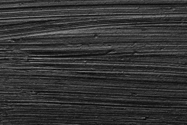 Siyah ezilmiş eyeliner veya siyah akrilik boya dokusu