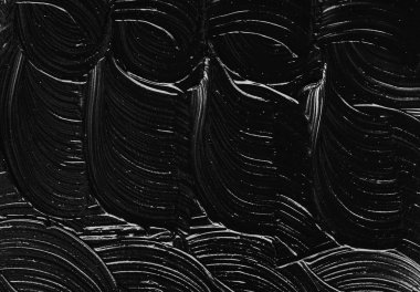 Siyah ezilmiş eyeliner veya siyah akrilik boya dokusu