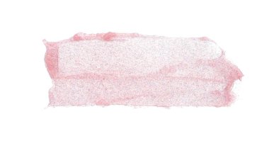 Hafifçe pembe darbeler ve dudak parlatıcı veya jel yağ dokusu