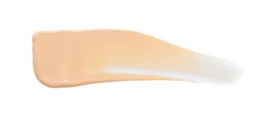 Hafifçe bej darbeler ve kapatıcı dokusu