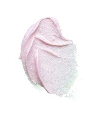 İnci pembe lekeler ve beyaz arka plan üzerinde izole pahalı yüz kremdoku