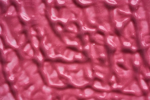 Pinceladas Suavemente Rosadas Textura Brillo Labial Pintura Acrílica Aislada Sobre — Foto de Stock